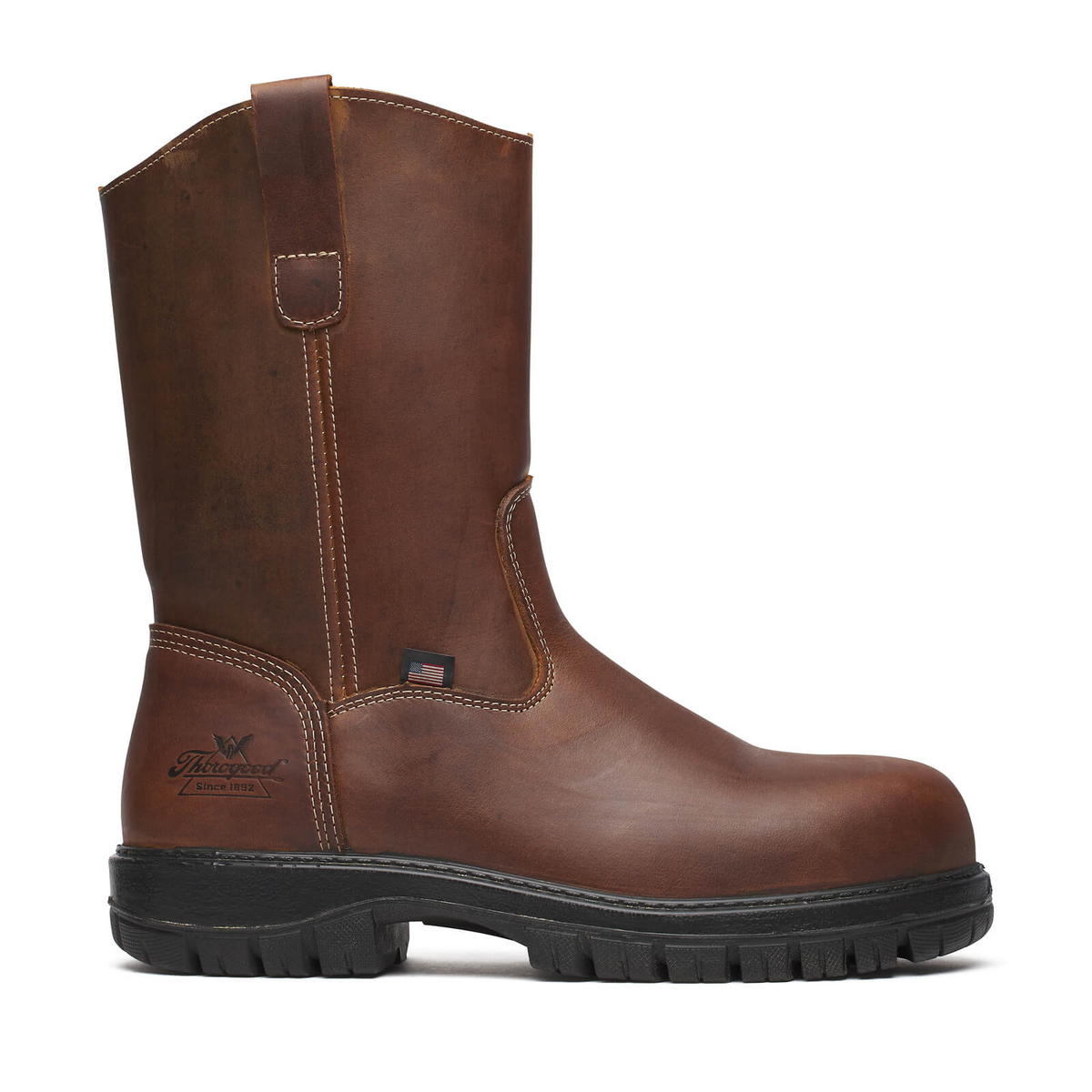 Genesis Series 11″ Bourbon Safety Toe Work Boot
