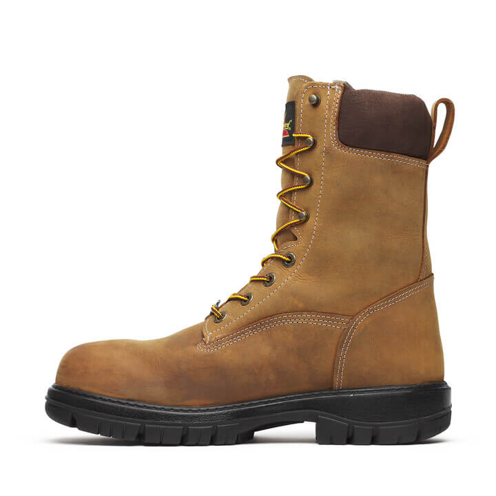 Genesis Series 8″ Chestnut Safety Toe Waterproof Work Boot