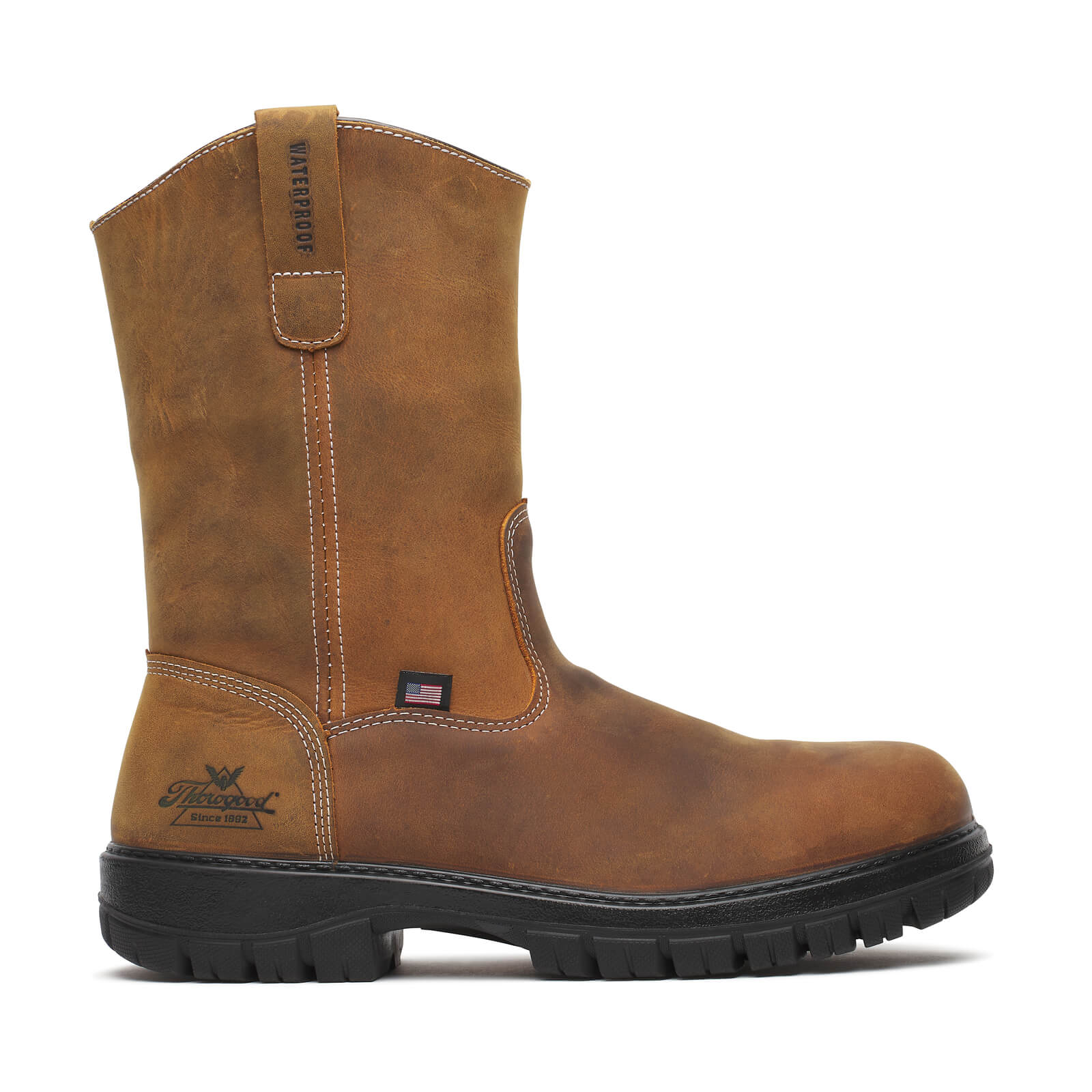 Genesis Series 11″ Chestnut Waterproof Work Boot