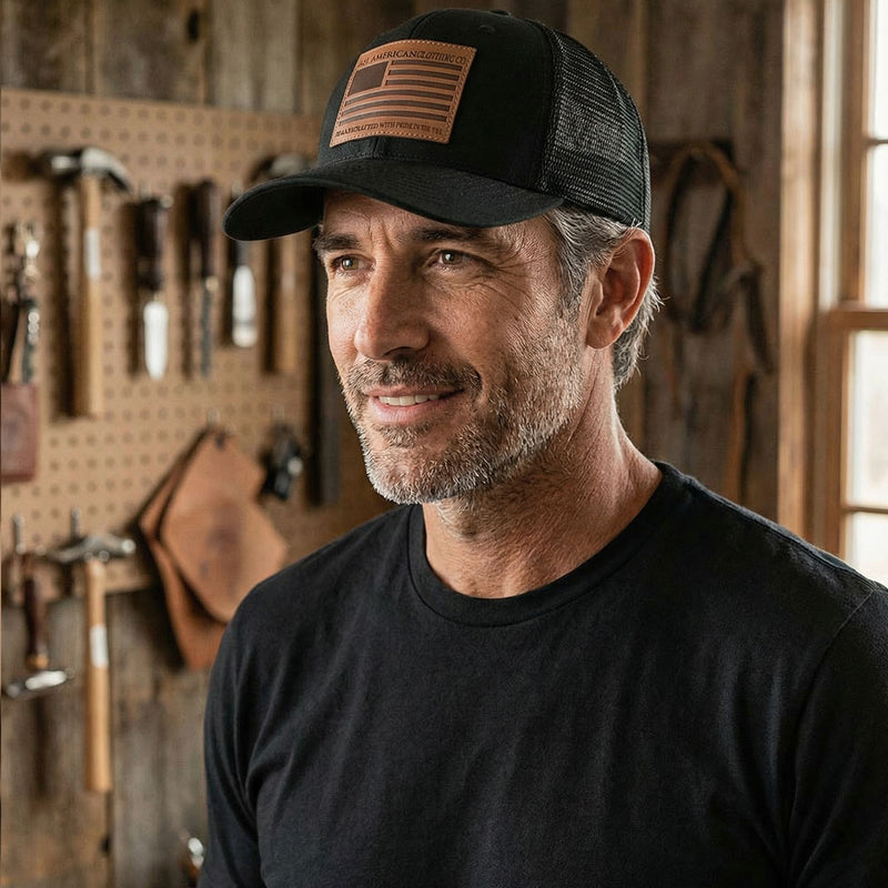 Mesh Trucker Hat w/ Patch