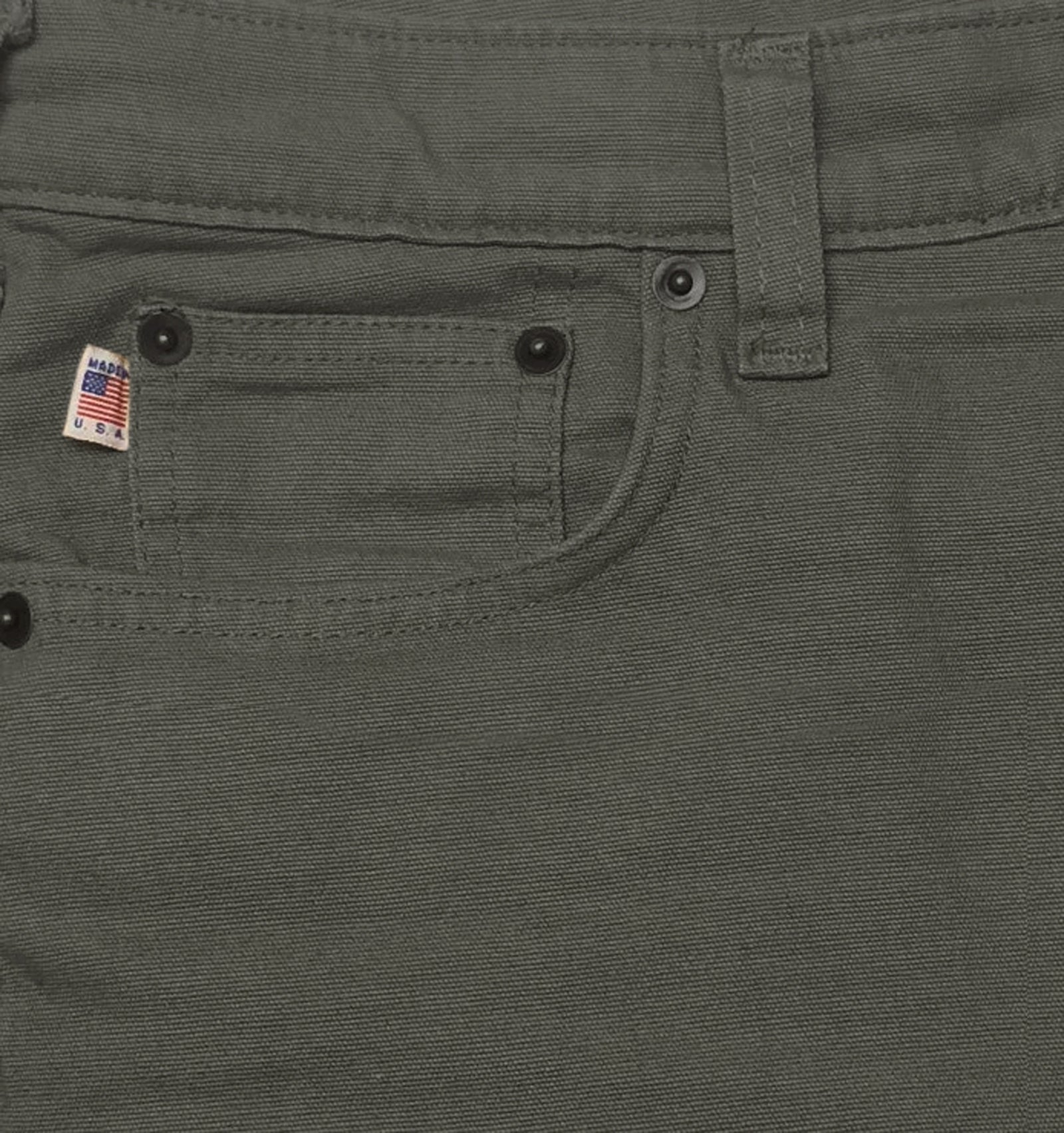 Men's Heritage Canvas Pant - Olive