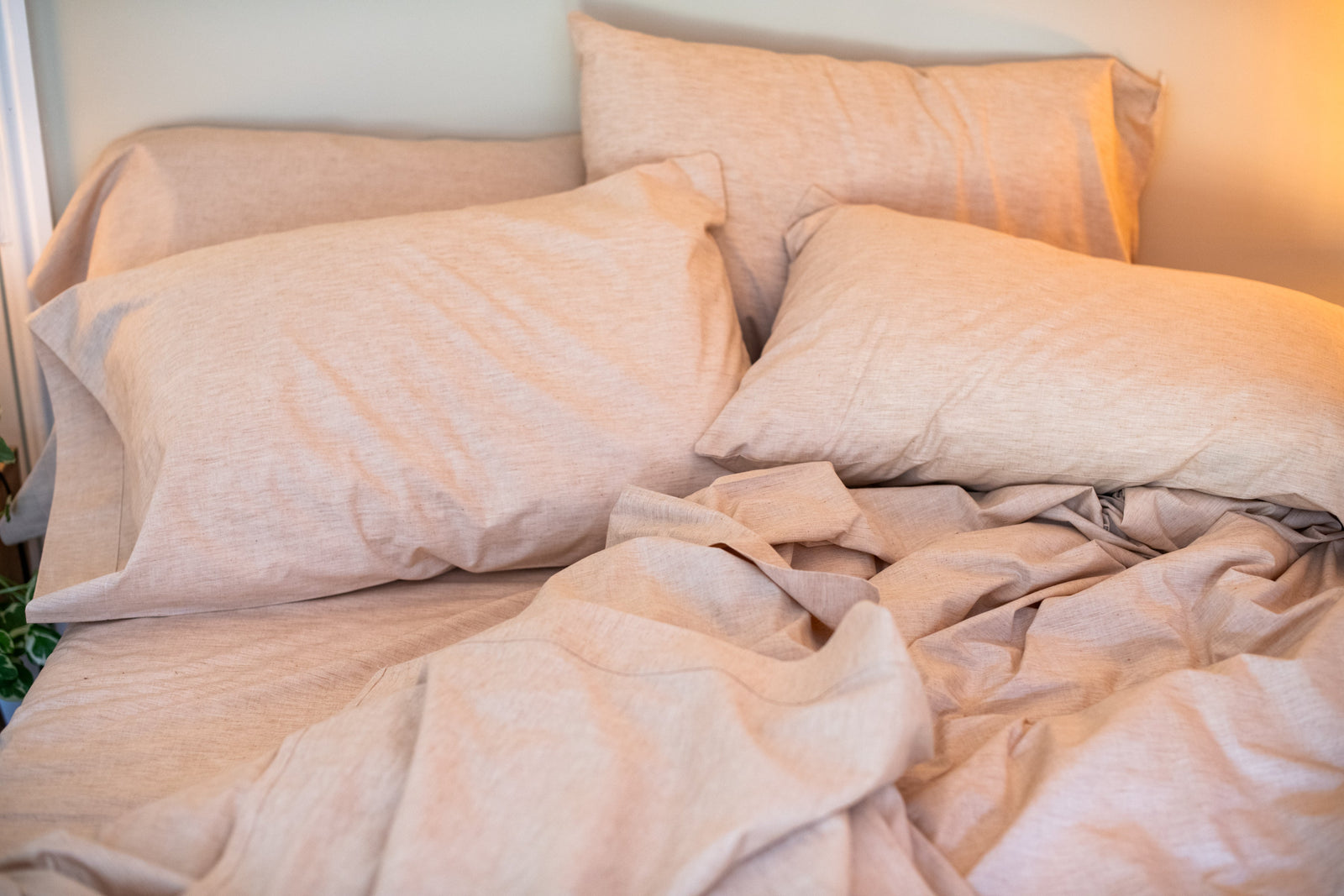 American Made Colored Cotton Bed Sheet Set