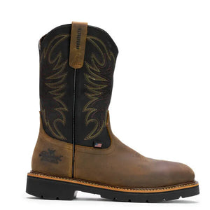 Black Waterproof Square Toe Wellington Safety Toe Thorogood