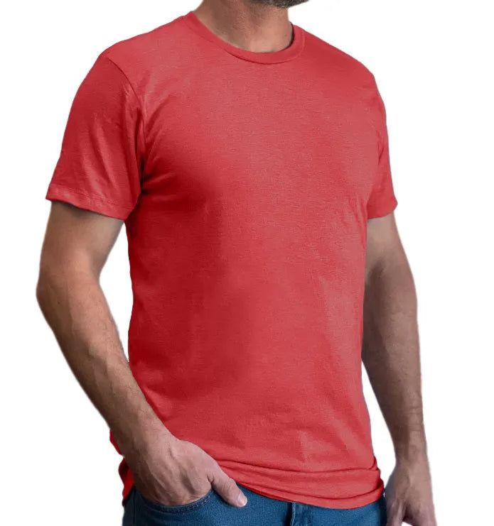 Classic Cotton Blend Crew Neck T-Shirt - Fall Colors All American Clothing Co.