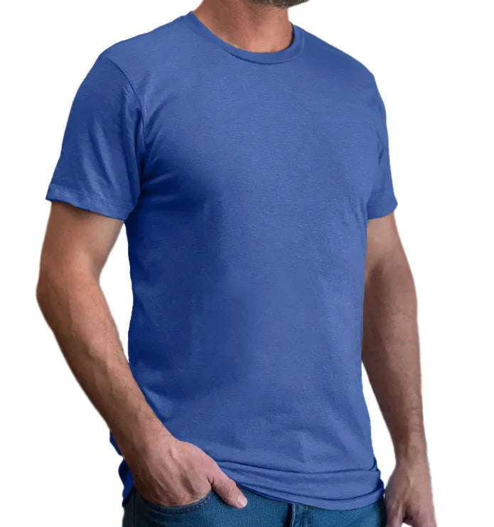 Classic Cotton Blend Crew Neck T-Shirt