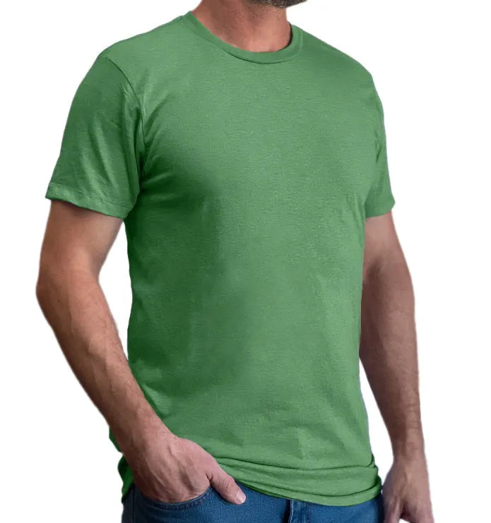 Classic Cotton Blend Crew Neck T-Shirt XL / White for unisex | [ adult ]
