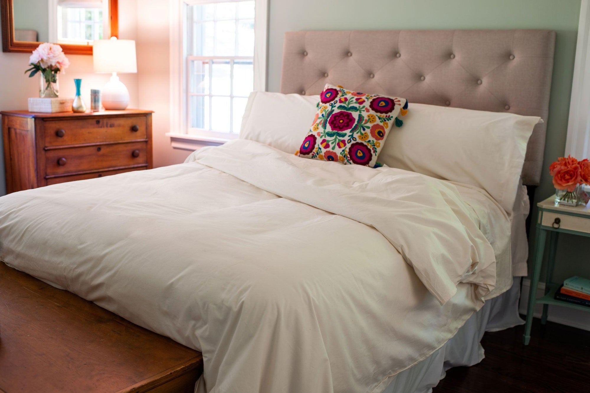 American Made Cotton Duvet Cover Set