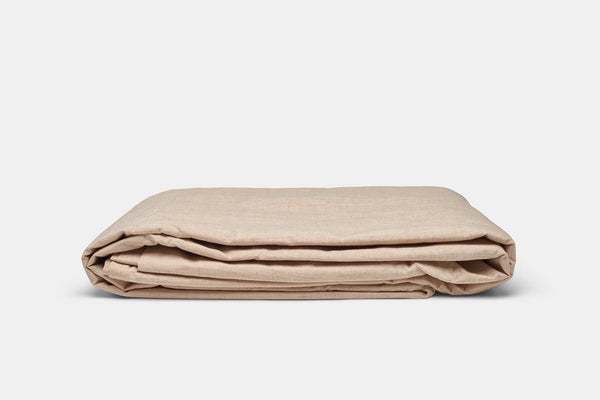 American Made Colored Cotton Duvet Cover Set