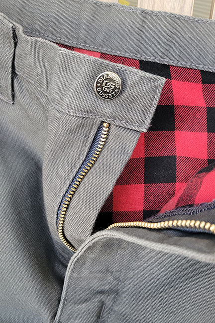 Flannel Lined Canvas Work Pant