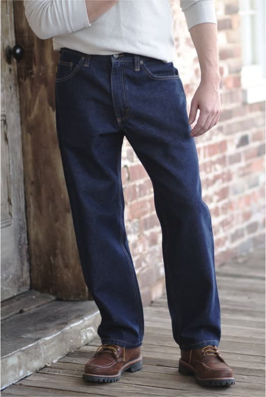 Gusset Regular Fit Jean - Industrial Blue