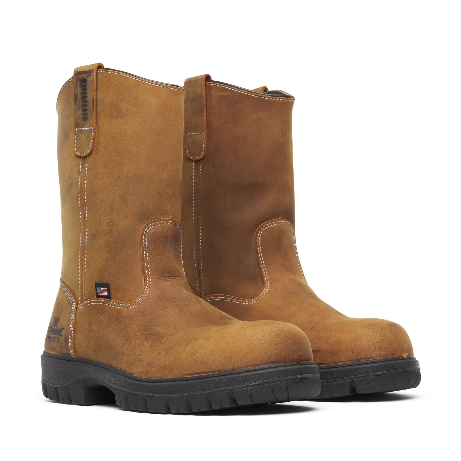 Genesis Series 11″ Chestnut Safety Toe Waterproof Work Boot Thorogood
