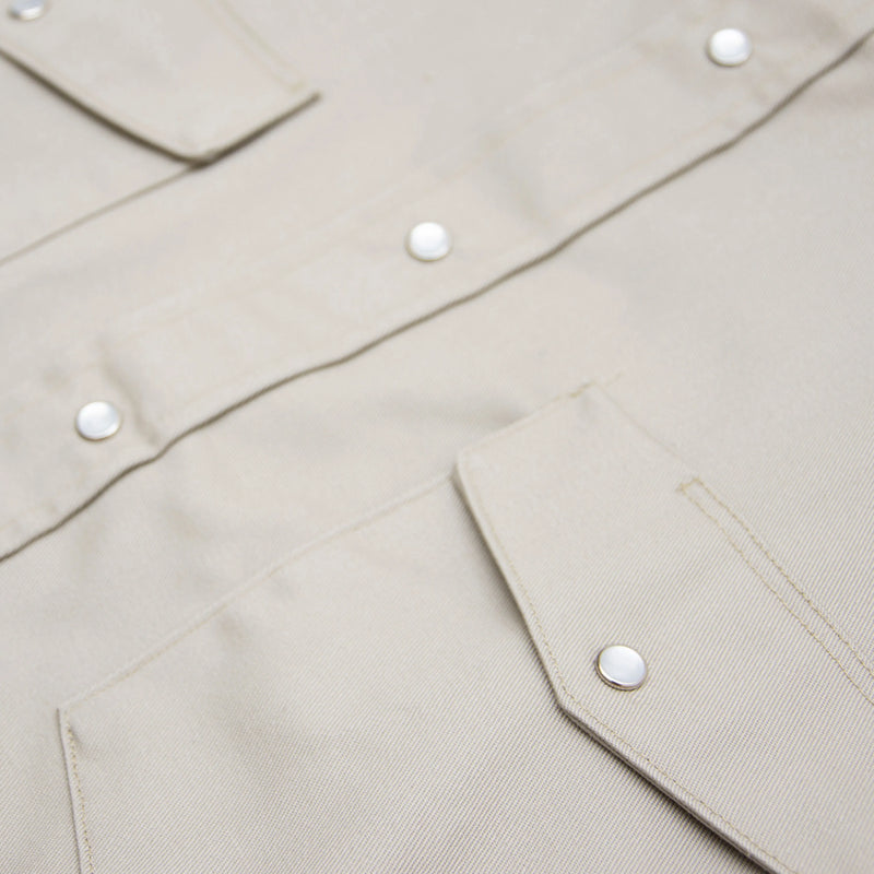 Heavyweight Khaki Work Shirt - Made in USA