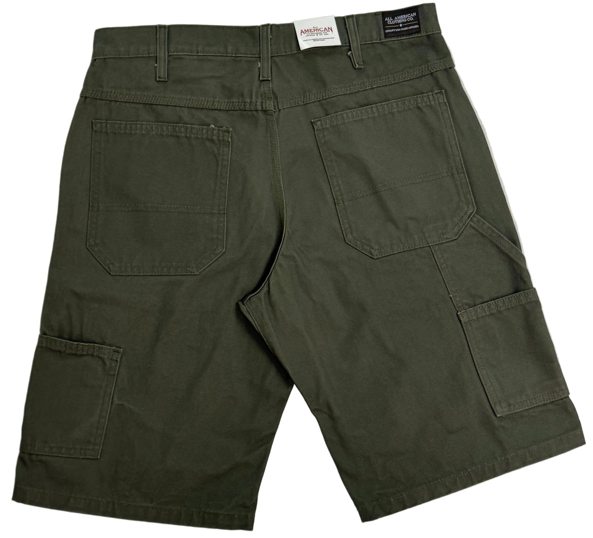 12 oz Duck Canvas Carpenter Short - Moss