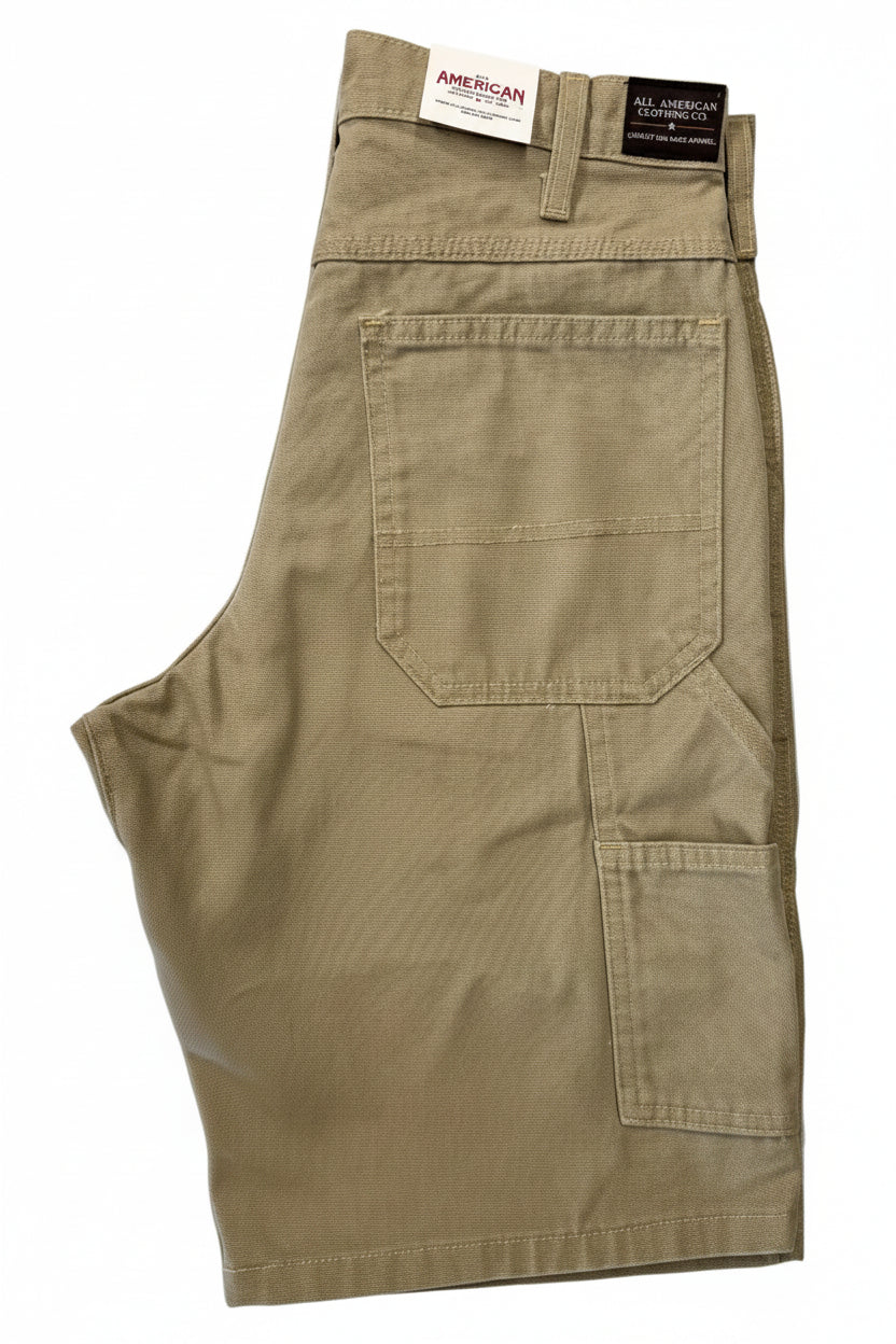 12 oz Duck Canvas Carpenter Short - Desert