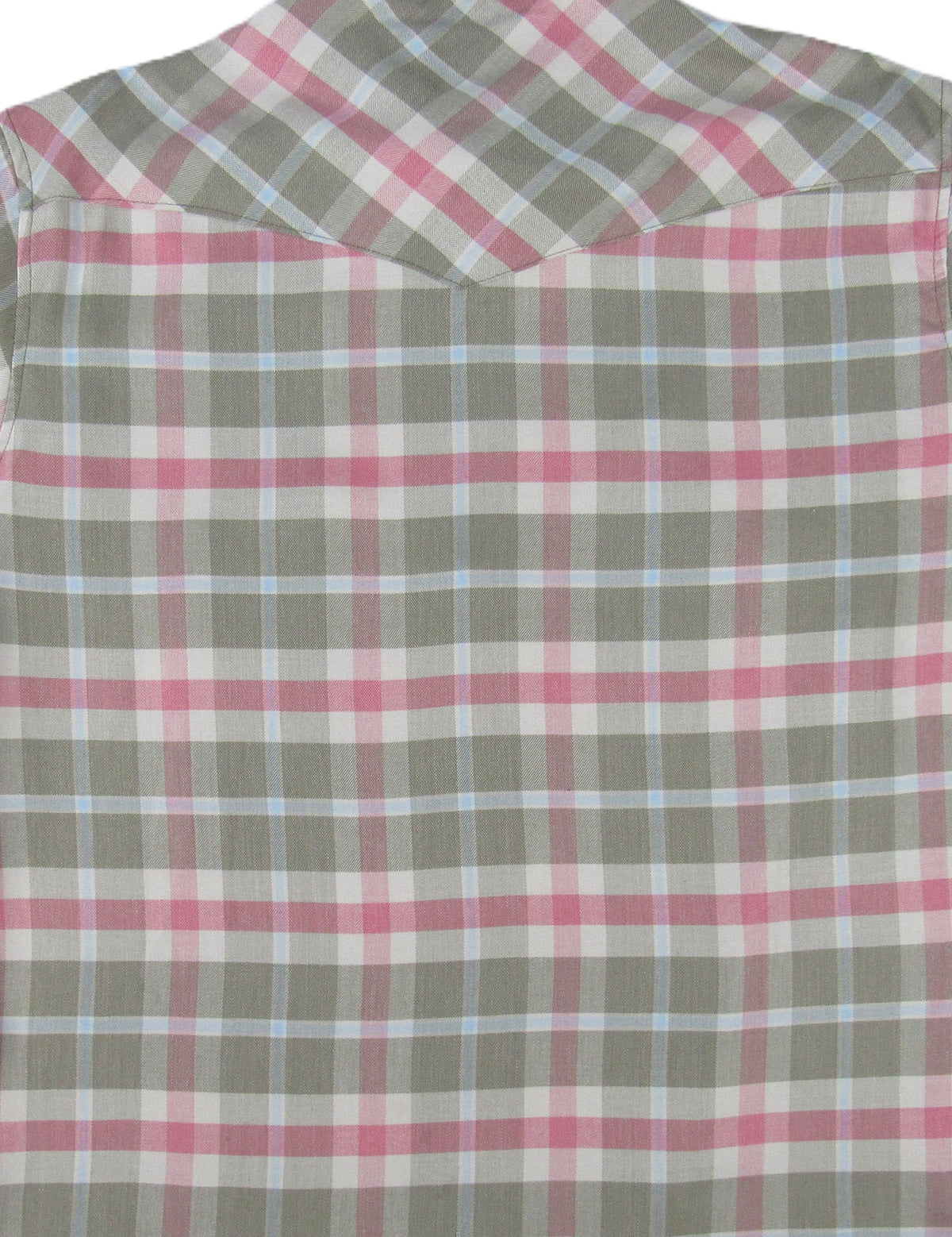 Men's Long Sleeve Olive Green Plaid Shirt