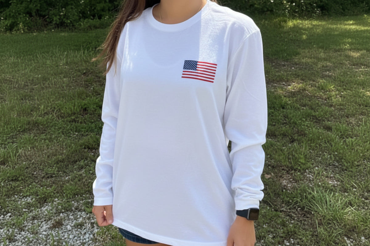 250 Years of Freedom Classic 60/ 40 Blend Long Sleeve T-Shirt