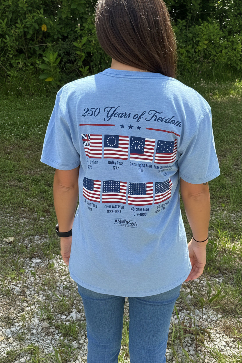 Heavyweight 250 Years of Freedom Pocket T-Shirt
