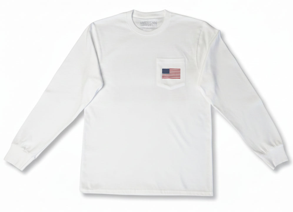 Heavyweight 250 Years of Freedom Long Sleeve Pocket T-Shirt