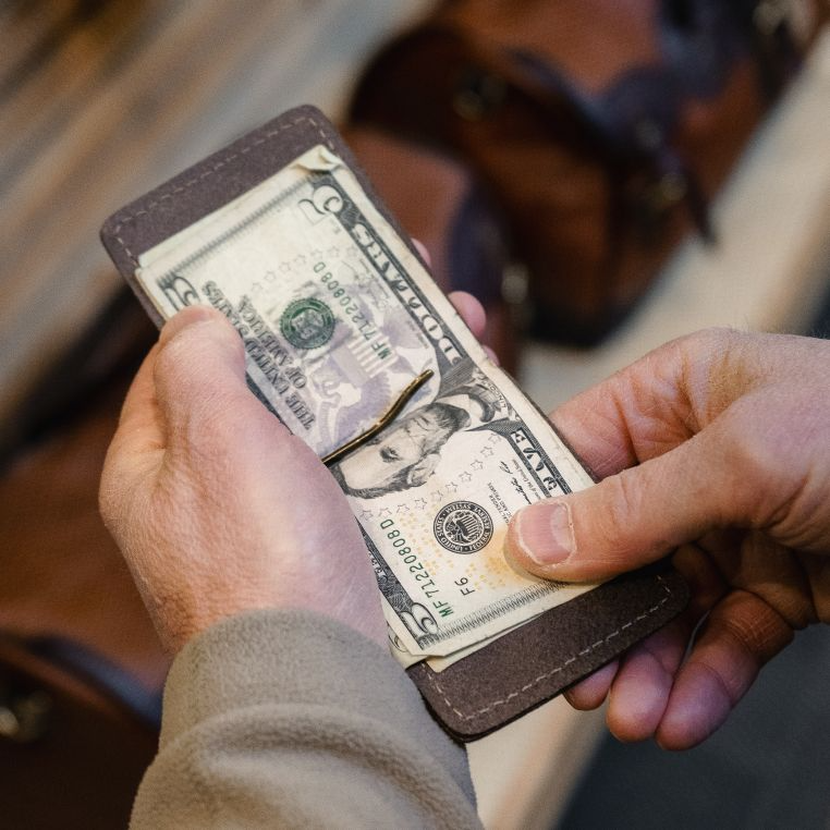 Deluxe Money Clip Wallet
