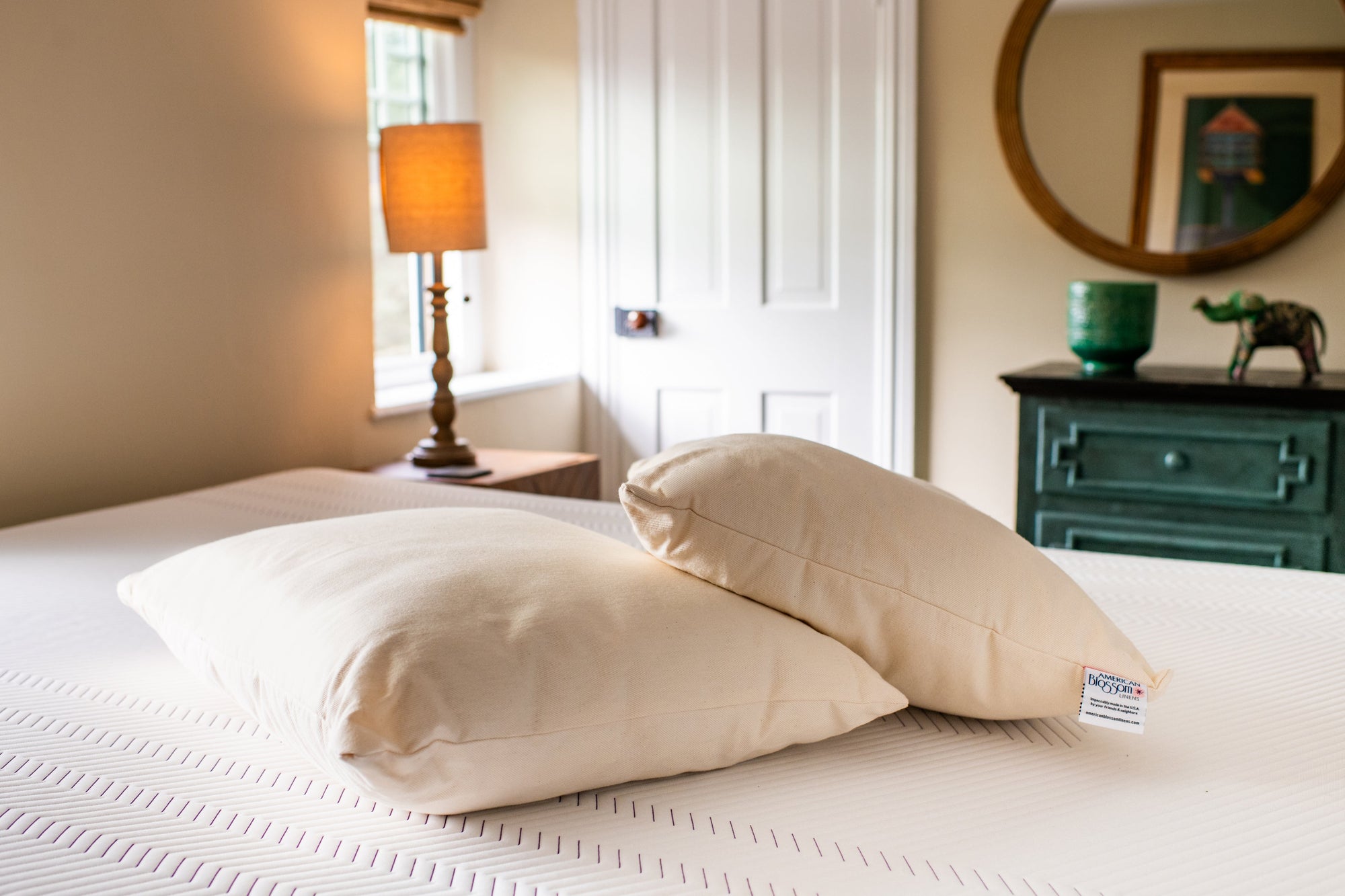 American Made Wool-Filled Pillow