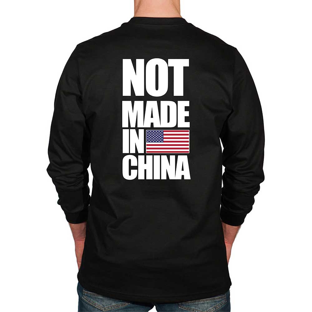Not Made in China Graphic Flame Resistant T-Shirt