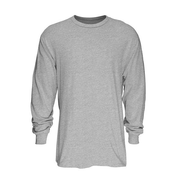 Long Sleeve 60/40 Crew Neck Shirt | All American Clothing - All
