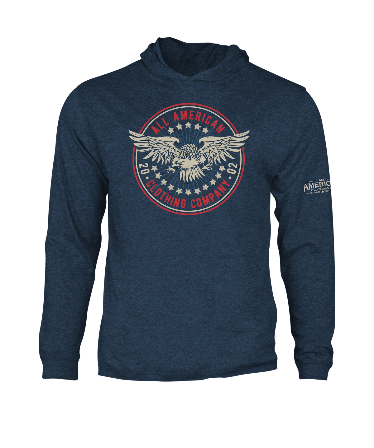 Men&#39;s Lightweight Hooded Graphic Sweatshirt