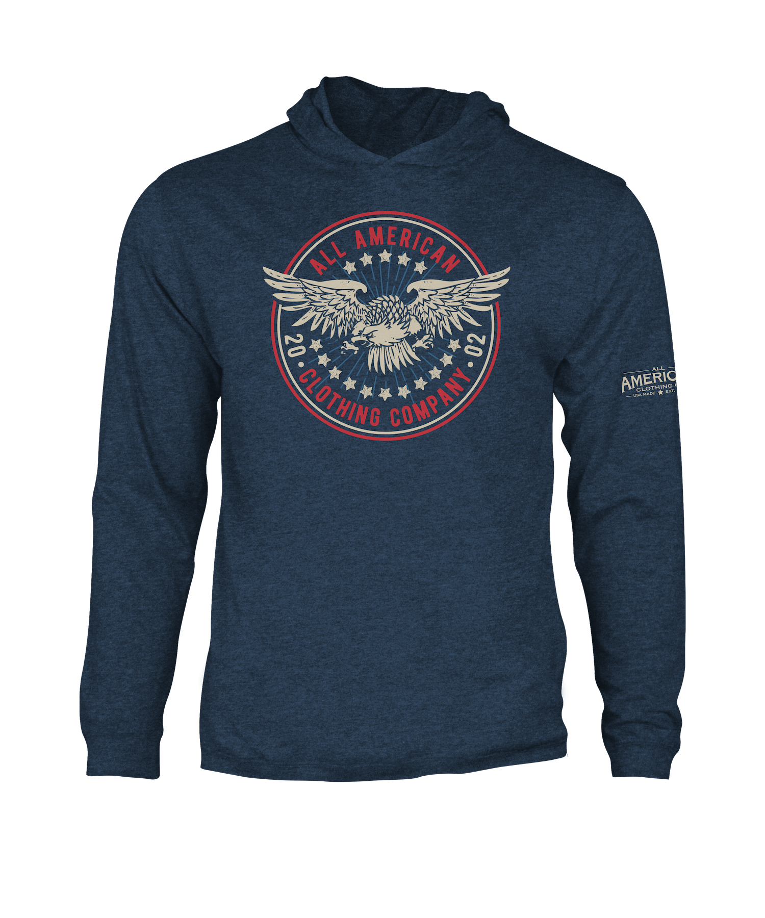 Men's Lightweight Hoodie Sweatshirt - Yoga & Casual Wear, Deep Heather, Medium