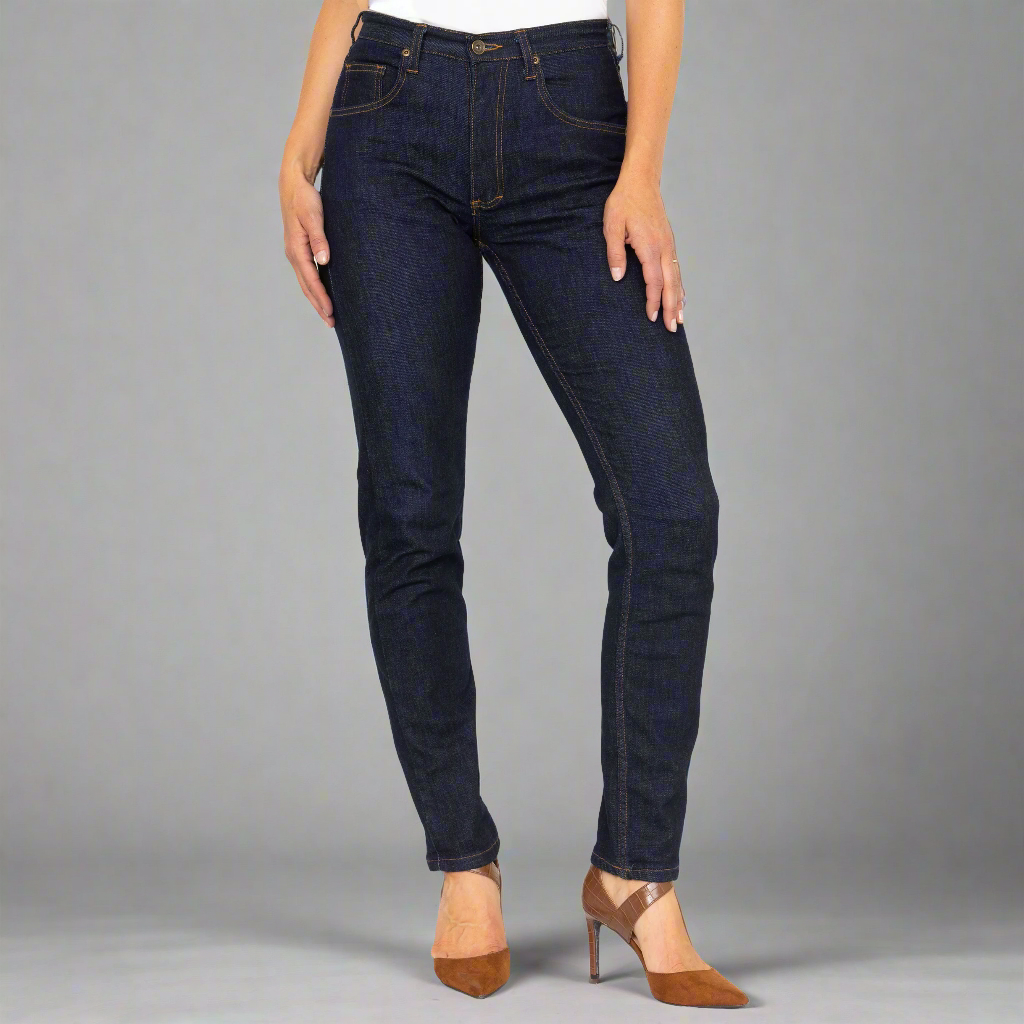 Women&#39;s High Rise Straight Leg Jean - Dark Wash
