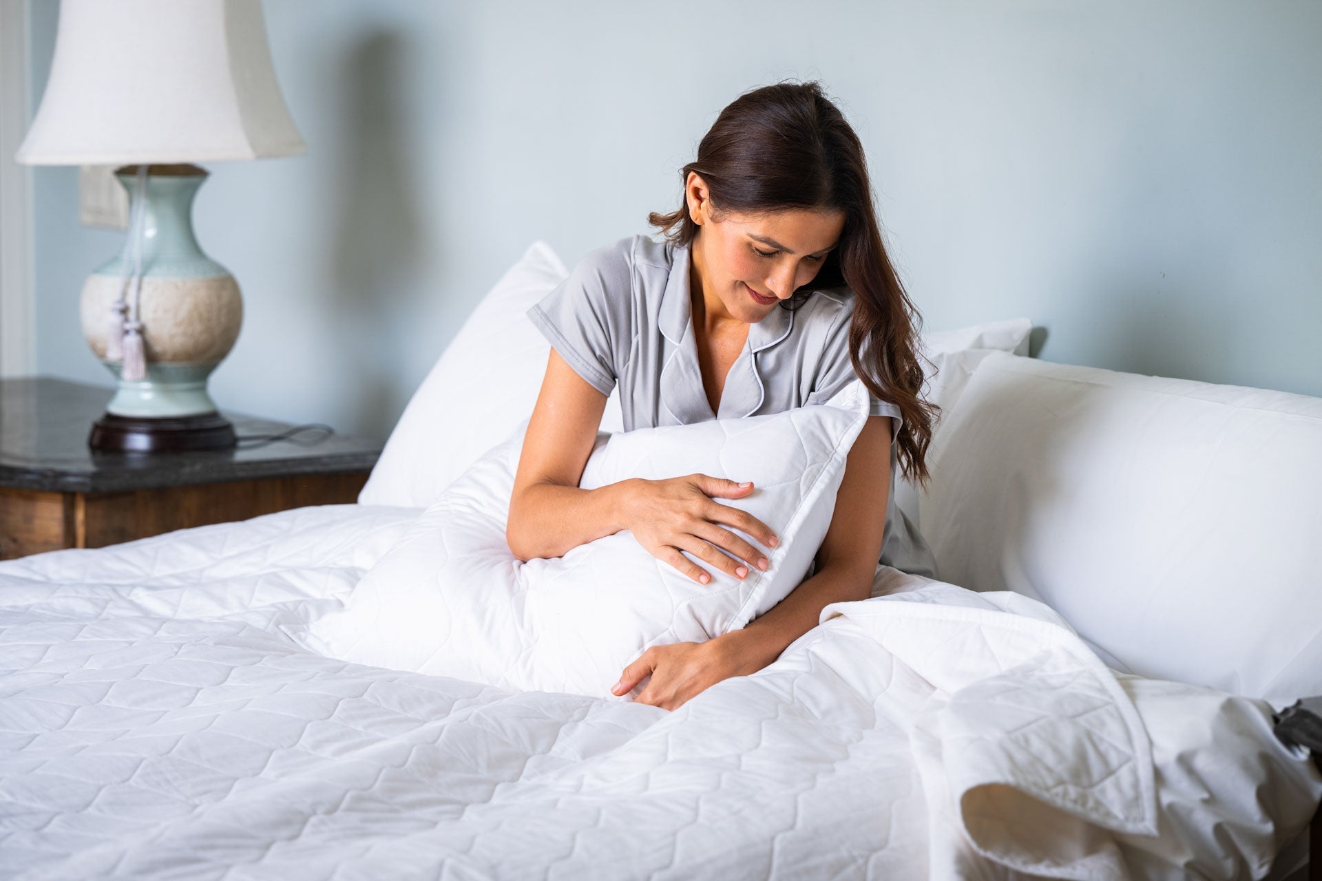 American Made Cotton Quilted Pillow Sham