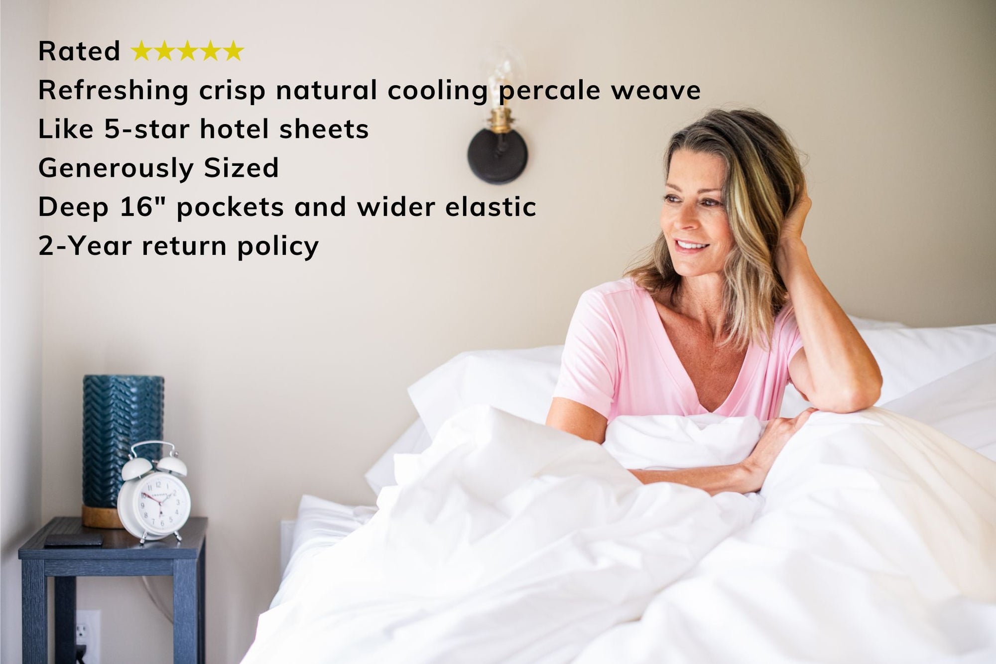 American Made Cotton Bed Sheet Set