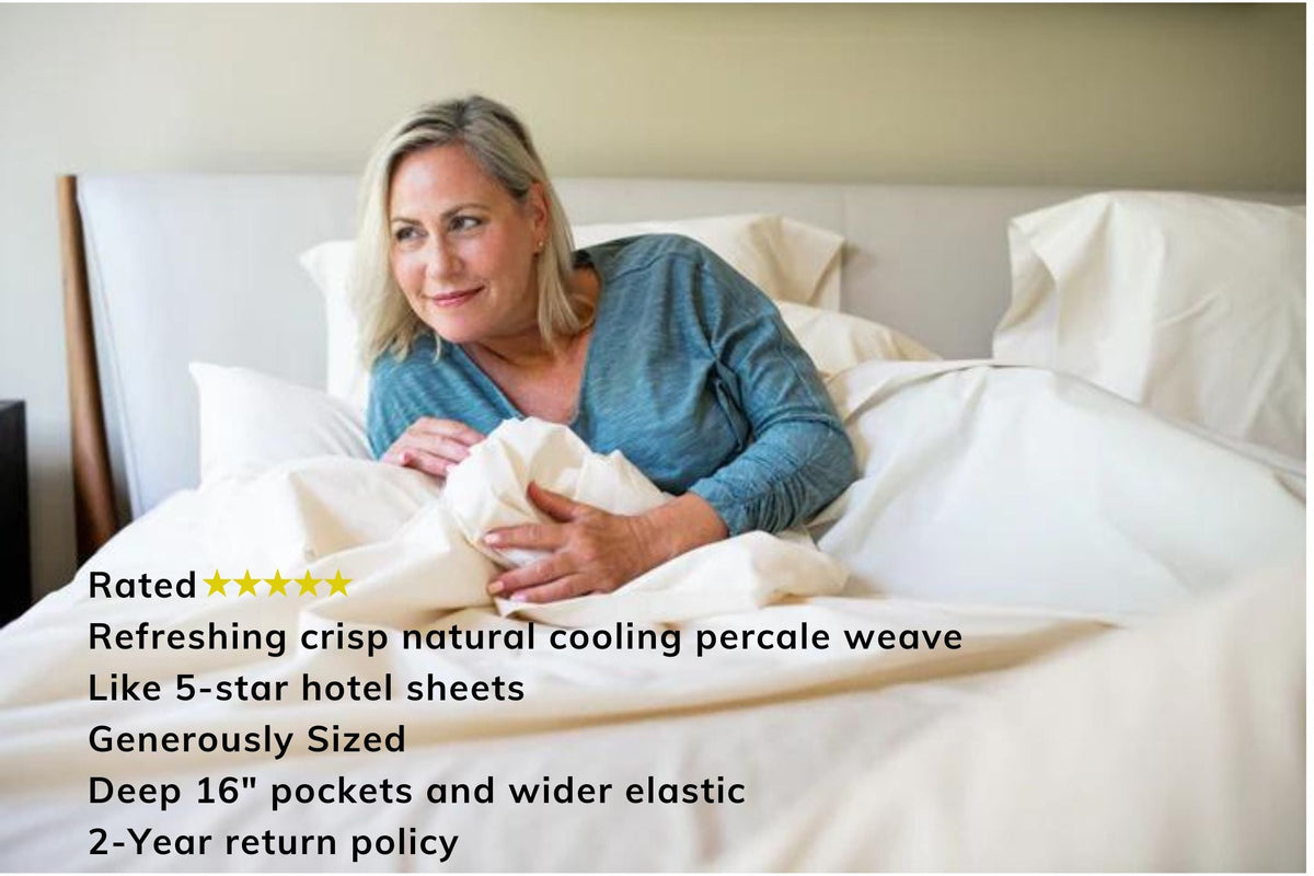 American Made Cotton Bed Sheet Set