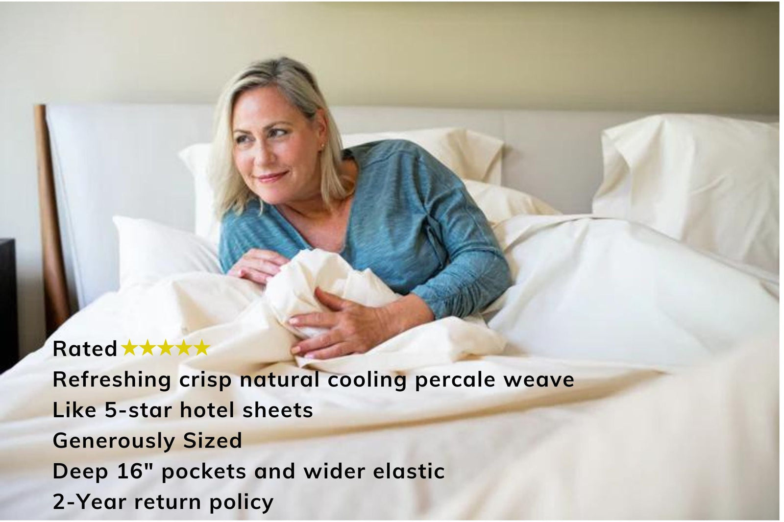 American Made Cotton Bed Sheet Set