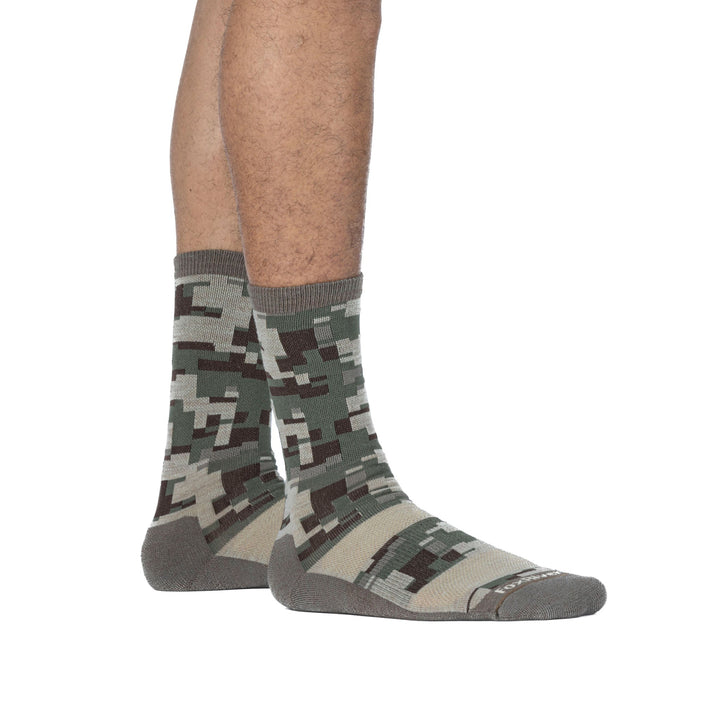 Digi Camo Crew Military Sock