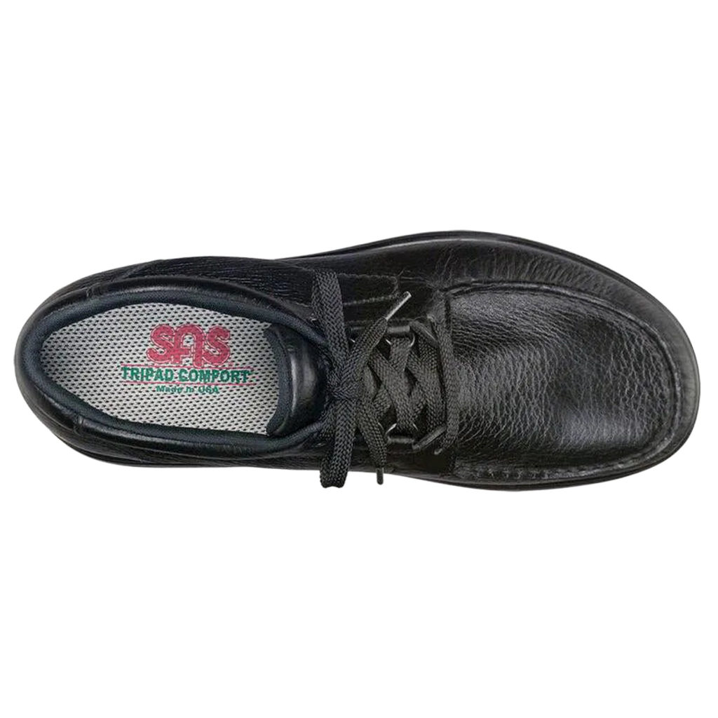 SAS Men's Black Bout Time Lace Up Loafer