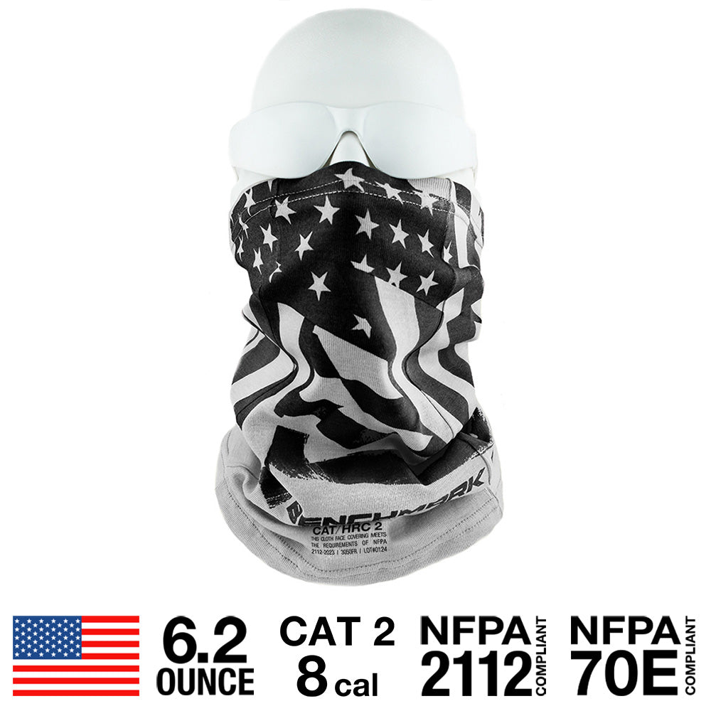 American Flag FR Face Muffler