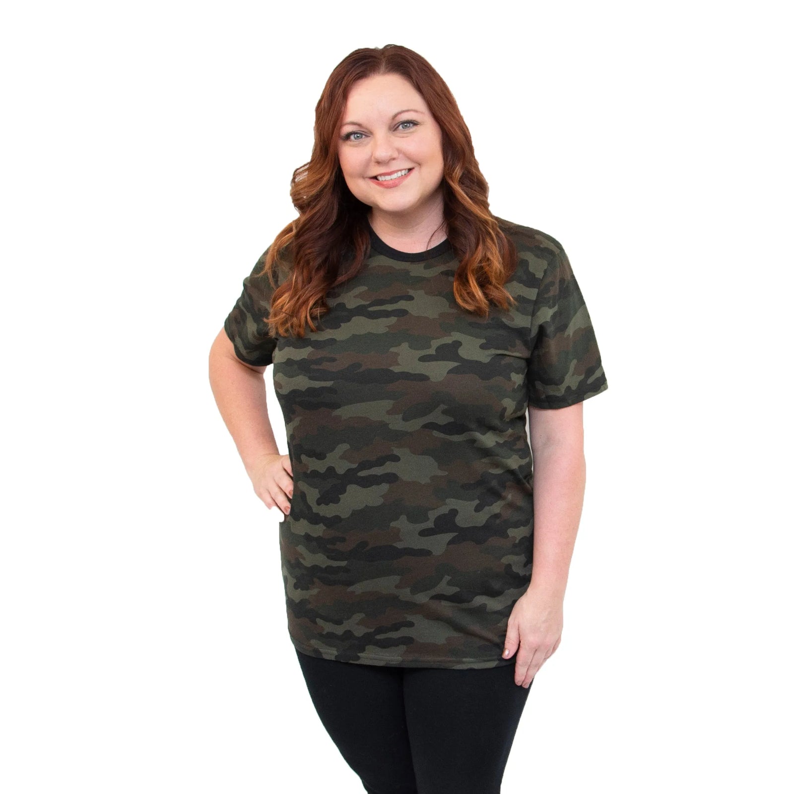 50/50 Camo Unisex T-Shirt Royal Apparel