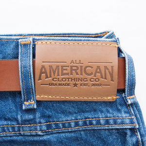 AA101B - Men's Original Jean - Black Denim - Made in USA All American Clothing Co.