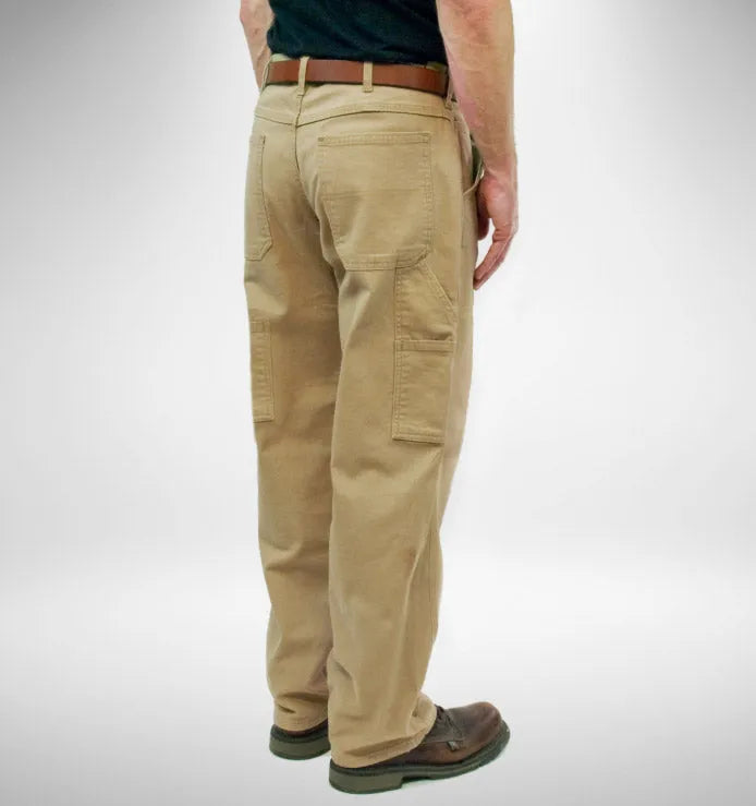 AACUP - Men's Canvas Utility Pant - Khaki - Made in USA All American Clothing Co.