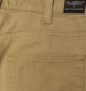 AAHCP - Men's Heritage Canvas Pant - Made in USA All American Clothing Co.