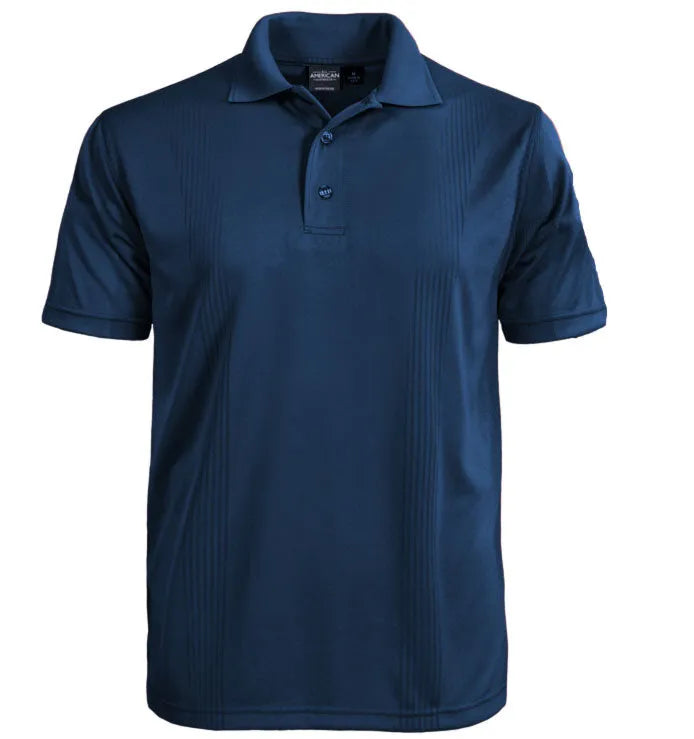 All American Clothing Co. - Body Mapping Solid Polo Akwa