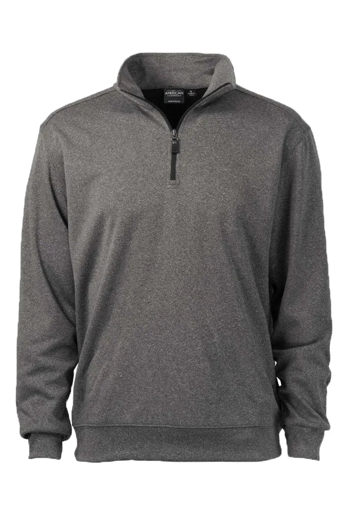 Bonded Interlock 1/4 Zip - All American Clothing Co