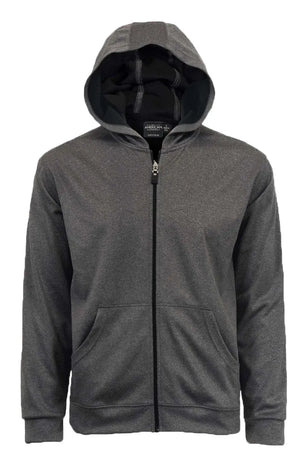 All American Clothing Co. - Bonded Interlock Full Zip Hood Akwa