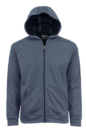 All American Clothing Co. - Bonded Interlock Full Zip Hood Akwa