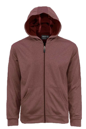 All American Clothing Co. - Bonded Interlock Full Zip Hood Akwa