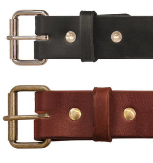 All American Clothing Co. - Heavy Duty Leather Belt P&B