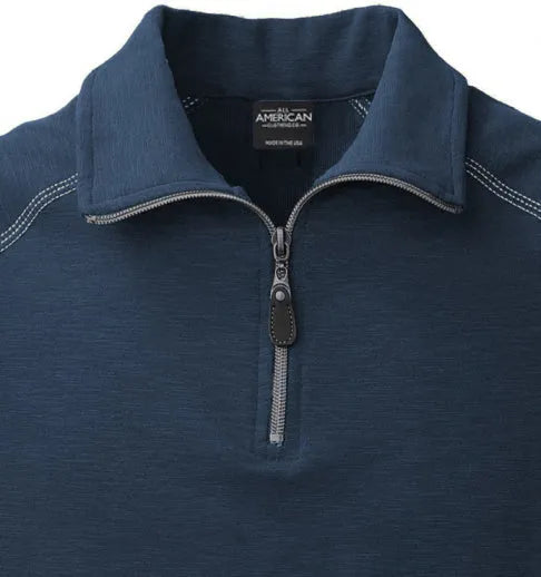 All American Clothing Co. - Long Sleeve 1/4 Zip Pullover
