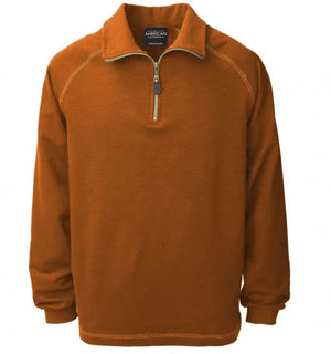 All American Clothing Co. - Long Sleeve 1/4 Zip Pullover Akwa