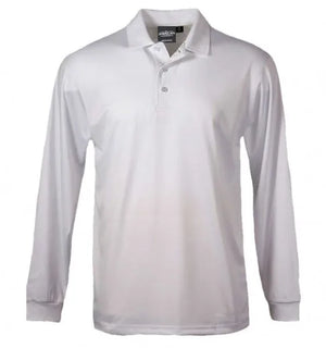 All American Clothing Co. - Long Sleeve Aqua Dry Polo Shirt Akwa