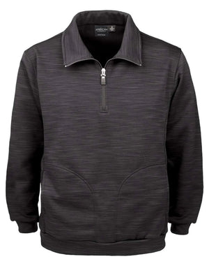 All American Clothing Co. - Men's 1/4 Zip Jacket Tiger Stripe Fleece Akwa